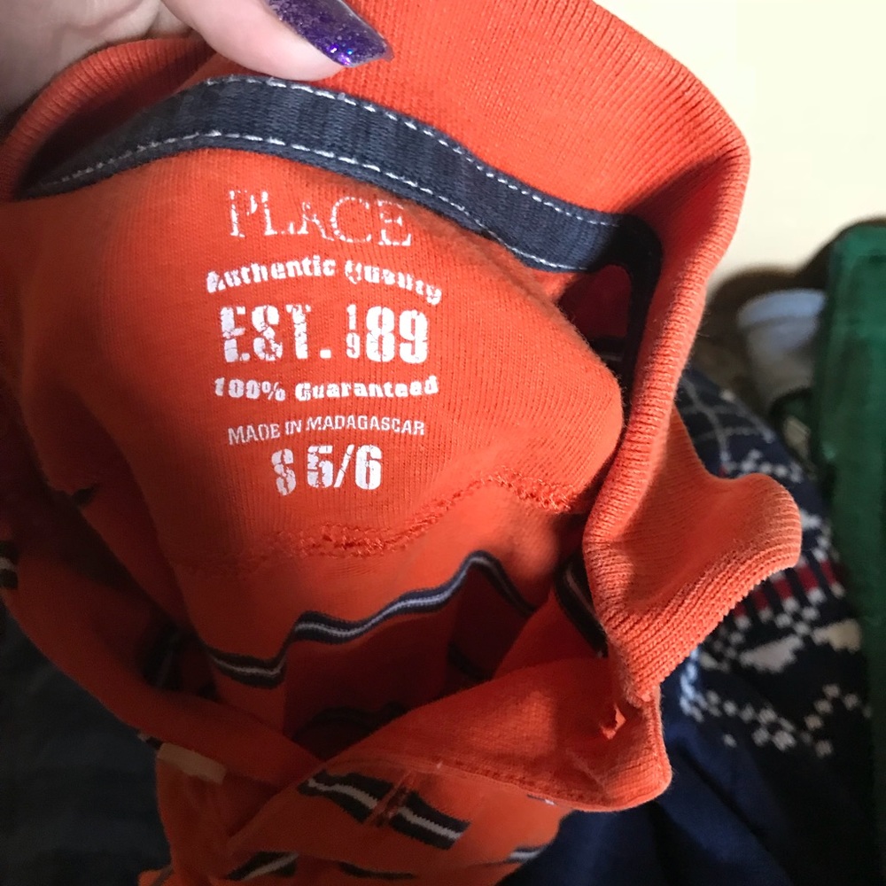 Boys long sleeve shirts 5/6